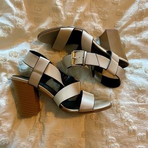 Taupe Strappy Heel